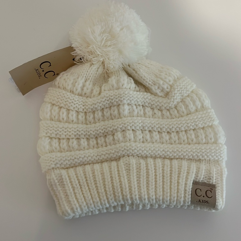 CC Kids Hat White